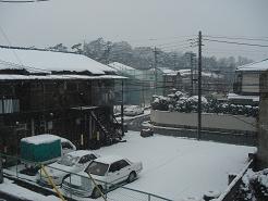 Snö i Tokyo